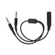 thumbnail image 2 of Adaptador Avención Auriculares Adaptador Adaptador Single Plug Un cable de doble enchufe GA de Adaptador de Auriculares General, 2 of 7