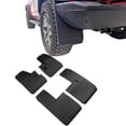 thumbnail image 2 of Ikon Motorsports Compatible With 2021-2025 Ford Bronco Mud Flaps 4PCS Black PP Front Rear Left Right Splash Mud Guard Mudguard Mudflaps, 2 of 8