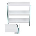 thumbnail image 1 of Canadian Lexus Accent Table White Wide, 1 of 2