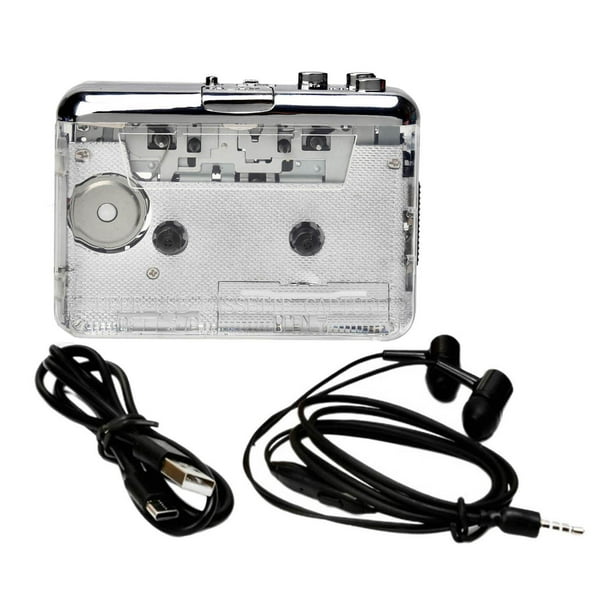 Grabador de casetes portátil para digitalizar música analógica
