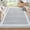 5*7ft-Gray, variant on Large Black Area Rug 10x13 Washable Rugs for Living Room Bedroom Solid Rug Low Pile Non Slip Modern Border Soft Carpet, Contemporary Solid Rugs for Dining Room Playroom Home Decor