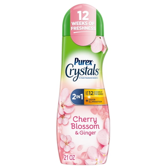 Purex Crystals Scent Booster, Fresh Cherry Blossom, 21oz