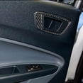 thumbnail image 4 of Real Bright Soft Car Interior Carbon Fiber Sticker Decoration2Pcs Carbon Fiber Interior Rear Door Handle Cover For Ford Fiesta 2011-15Auto Car Protection Interior Accessories, 4 of 8