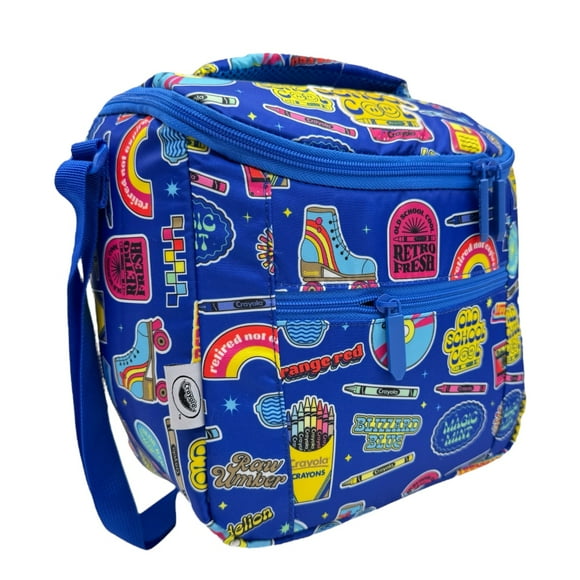 Lonchera Térmica Escolar Juvenil Crayola Color Azul