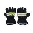 thumbnail image 4 of Guantes de protección para manos de bombero, trabajo ignífugo, con cinta reflectante Hy, 4 of 5