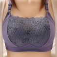 thumbnail image 2 of Utoimkio Full Coverage Wireless Bras for Women Comfort Breathable Push Up Bras for Women No Underwire Everyday Bras, 2 of 6