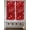 Red Pink, variant on Valentine's Cardinal Bathroom Window Curtain, Red Love Heart Birds Branch Light Filtering Coffee Kitchen Curtains, Bedroom Living Room Curtains 2 Panel 84"x45"