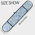thumbnail image 3 of Dailycode Double Sided Oven Mitt with Loop Heat Resistant Kitchen Long Potholders 7" x 35" Shells Starfish Corals, 3 of 6