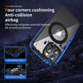 thumbnail image 3 of Pour iPhone 13 Pro Max Coques de Téléphone PC+TPU Support Arrière Compatible avec MagSafe, 3 of 5