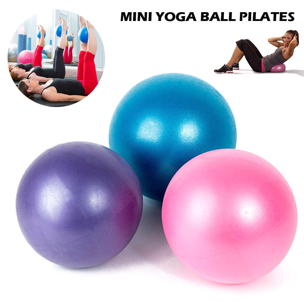 2Pcs Yoga Studio Fitness Exercise Gym Gymnastic Workout Pilates Ball 15/25cm Anti-Burst Heavy Duty Stability Ball 