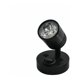 thumbnail image 5 of piezas 12V LED Spot Luz de lectura Lámpara de pared Lámpara de noche Interruptor regulable Autocaravana Caravana Cilíndrico Iluminación interior flexible para barco Autocaravana (Negro) -Versailles, 5 of 5