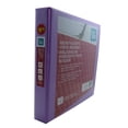 thumbnail image 3 of PEN+GEAR 2.5CM RELIURE DE PRÉSENTATION SOLIDE Violet, 3 of 3