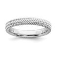 thumbnail image 2 of Sterling Silver Rhodium Ring, 2 of 10