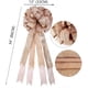 thumbnail image 2 of Adorno para árbol de Navidad, lazo grande de 27" x 12" con borde con alambre para decoración navideña (oro rosa) JM corbata de moño, 2 of 5