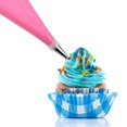 thumbnail image 3 of Advancent Cake Decorating Tips with Icing Bag Reusable Nozzles Pastry Confectionery Equipment Kit Cream Props Making Steel for Using Type3 NO3 Advancent JJ10911-04B, 3 of 6