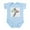 Sky Blue, variant on CafePress - Proud To Be Calabrese Infant Creeper - Baby Light Bodysuit, Size Newborn - 24 Months
