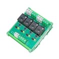 thumbnail image 1 of GAEYAELE Module de Relais Interface DC/AC 12V 24V 4 Canaux 1 SPDT (FY-T734-24VACDC), 1 of 4