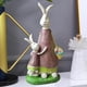 thumbnail image 5 of Figura decorativa de conejo de pie, escultura de animal para escritorio o jardín A, 5 of 9