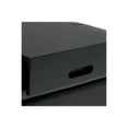 thumbnail image 6 of Oregon 42 inch Wide Storage Ottoman Bench with Tray in Midnight Black Vegan Leather, 6 of 6