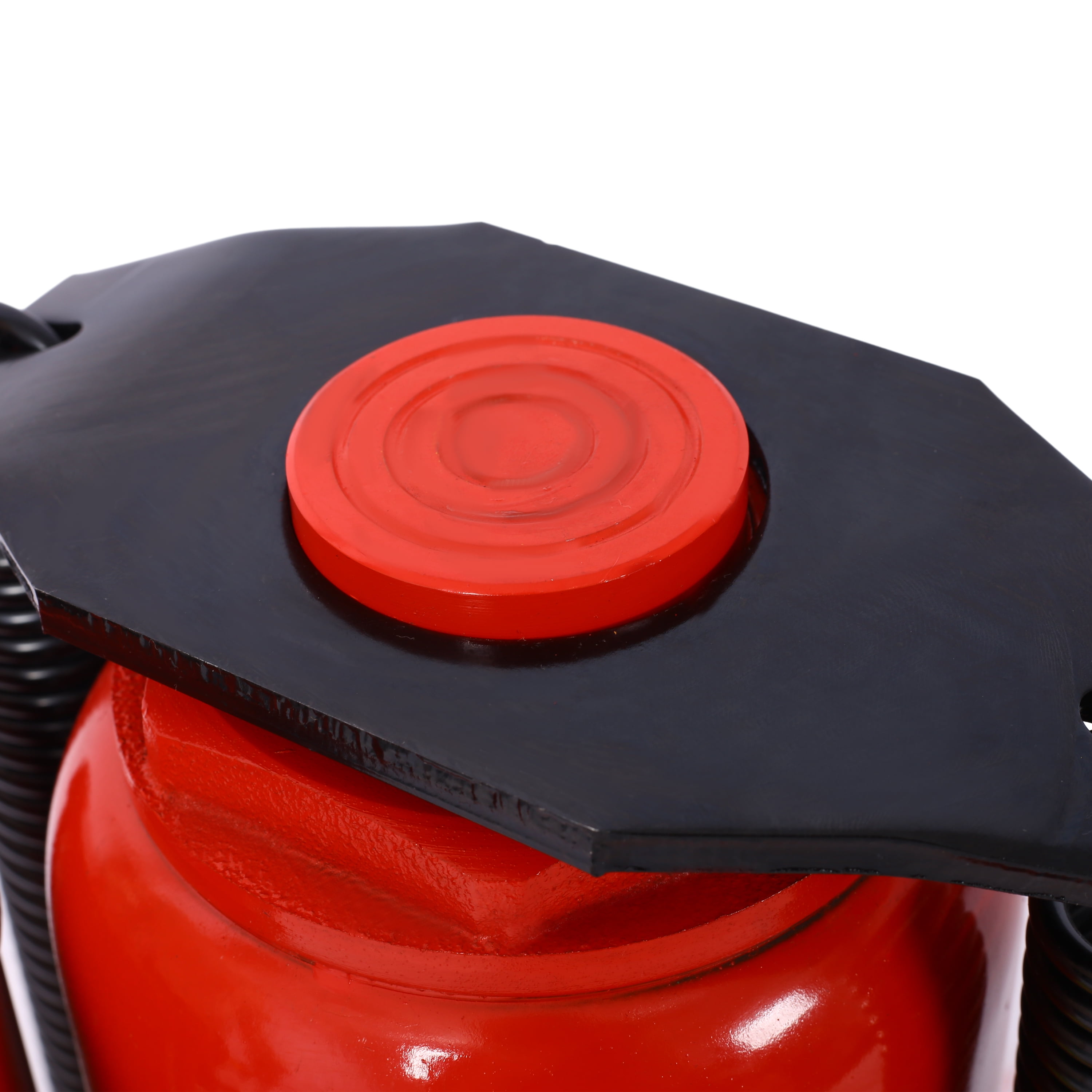 Air Hydraulic Bottle Jack, 32 Ton/70550LBS LBS All Welded Bottle Jack, 10-16.3 inch Lifting Range, Manual Handle and Air Pump, for Car, Pickup, Truck, RV, Auto Repair, Industrial Engineering ,Red