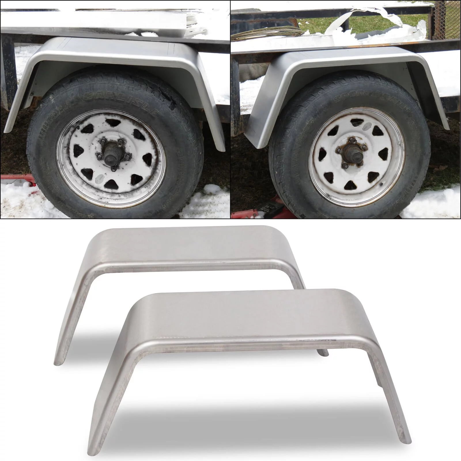 Kojem Trailer Boat Fenders 32"L x 9"W x 13"H for 14" 15" 16" Wheels