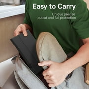 Keyboard Case For Galaxy Tab S9 FE/Galaxy Tab S9 - 7 Color Touchpad Keyboard with S Pen Holder, Magnetic Detachable Tablet Case for Tab S9 FE 10.9/S9 11, Black