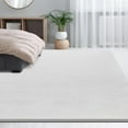 thumbnail image 6 of Arogan Soft Low Pile Rug Modern Area Rugs for Bedroom Living Room,Suitable for Boys Girls Teenagers and Adults with Super Soft Touch , White , 6' x 9', 6 of 9