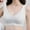 Gray, variant on Women's Underwire Front Closure Lace Bra - Thin, Ventilated and Supportive Comfort Under $5