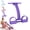 Purple, variant on Resistance Band, 8-Tube Adjustable Pedal Exercise Band, Natural Latex Full Body Workout Trainer for Home, Yoga, Pilates & Fitness
