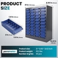 thumbnail image 6 of Bolt and Nut Tool Storage Cabinet, 40 Drawers Parts Cabinet for Garage, Workshop, Office, Home, Factory and Warehouse, 6 of 8