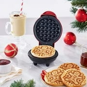 Dash Gingerbread Man 1-Waffle Electric Waffle Maker, Nonstick