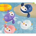 thumbnail image 1 of Baby bath water toy - 4 pack Wind up Penguin Bathtub Toys, Toddlers Swimming Floating Playing Set in Bathroom Beach Pool, Colourful Water Playset Gifts for Boys and Girls, 1 of 5