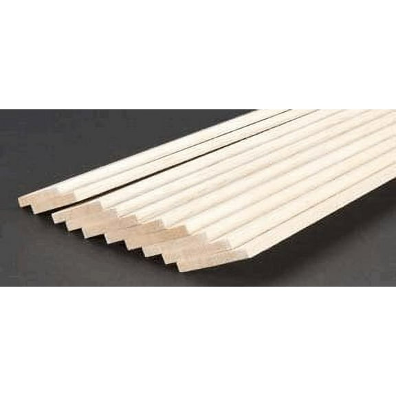 Balsa Wood 1/4 X 2 X 36 (5) - Quantity is Listed in Parenthesis in Title