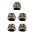 thumbnail image 2 of kurtrusly Bonnet de Mode pour Femmes Confortable Chapeau de Chimiothérapie Noir 5Set, 2 of 6