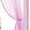 Fairy Tale Pink, variant on Sheer Curtains for Bedroom Nursery Room Pink 72 inches Long Linen Texture Slub Pom Pom Voile for Windows 52" W x 2 Panels Rod Pocket