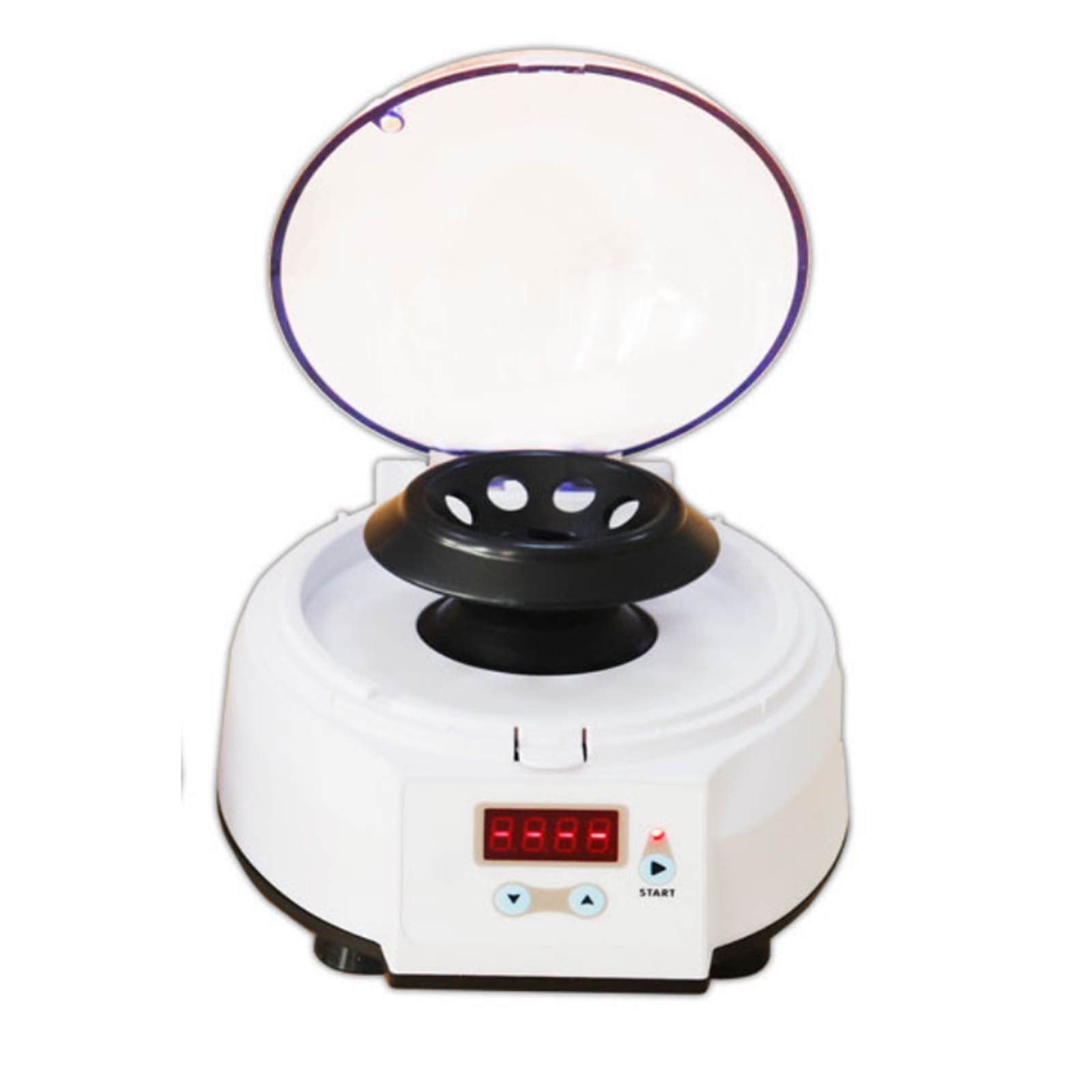 1pc 4000- 8000Rpm High Speed Electric Microcentrifuge Mini Medical Laboratory Micro Centrifuge 0.2ml 0.5ml 1.5ml 2.0ml ,Easy to Operate