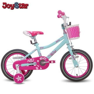 12 inch Kids Bike for 2-4 Years Old Kids, EVA Tires and Training Wheels ...