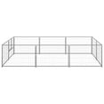 thumbnail image 2 of Dog Kennel Charmma Outdoor Dog Pen Silver 64.6 ft² Steel, 2 of 6