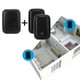 thumbnail image 1 of Kit de timbre inalámbrico, timbre de la puerta a prueba de agua de timbre inteligente inalámbrico autogenerador para el hogar/oficina (EE. UU.)(2 botones) Unbranded AF03436-02, 1 of 7