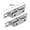 Silver-40mm, variant on 5/1pcs Furniture Door Ball Latch Brass Double Roller Spring Ball Catch Latches Cabinet Closet Door Adjustable Tension Latch