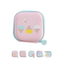 thumbnail image 2 of Maoww Square Mini Cute Headset Box Little Fresh Zipper Children Coin Purse Key Storage Wallet Pouch Bag Gift, 2 of 8