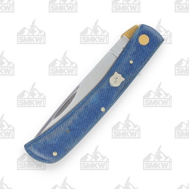 Rough Ryder Knives Rough Ryder Faded Blue Jeans Linerlock Folding Work Knife