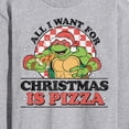 thumbnail image 3 of Teenage Muntant Ninja Turtles - All I Want For Christmas  - Men's Long Sleeve T-Shirt, 3 of 5