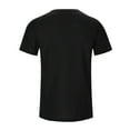 thumbnail image 3 of Men Summer Tops Turtleneck Men Petite Mens Clothes Fall Trendy Lady Athletic Shirt Print T Shirts Spandex Fitted Shirts Workwear Polyester Shirt Mens Casual Turtleneck Tee Slim Work M Black 4XL, 3 of 7