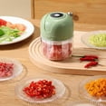 thumbnail image 1 of Picadora de verduras electrica segura y rapida, muchas funciones, 1 of 6