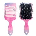 thumbnail image 1 of Juego de cepillo para el cabello y 2 coleteros, cepillo para desenredar inspirado y lazos para el cabello, cepillo para desenredar con cerdas suaves y flexibles para todo tipo de cabello para mujeres, 1 of 5