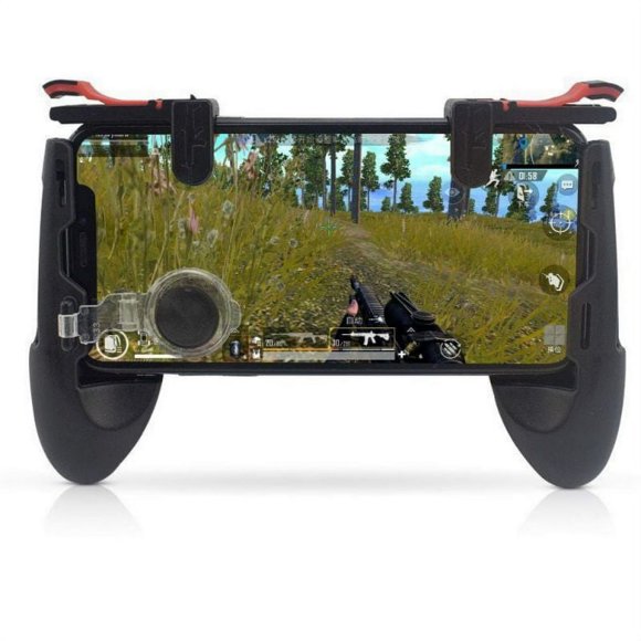 MesaSe Mobile Game Controller for PUBG Mobile Controller Mobile Game Trigger Joystick Gamepad for / Android phones below 6.5inch