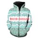 thumbnail image 1 of Sudadera con capucha y cremallera para hombre, estilo europeo y americano, informal, unisex, divertida y moderna, estilo Harajuku para adolescentes., 1 of 6