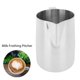thumbnail image 4 of Jarra Para Espumar Crema De Leche, 450 Ml, Acero Inoxidable 201, 4 of 7