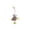 A, variant on Interactive Pull String Cat Toy, Plush Mouse Cat Toy with Elastic Cord, Self Play Hunting Toy for Indoor Cats and Kittens, Bouncing Animal Teaser Toy for Exercise and Enrichment